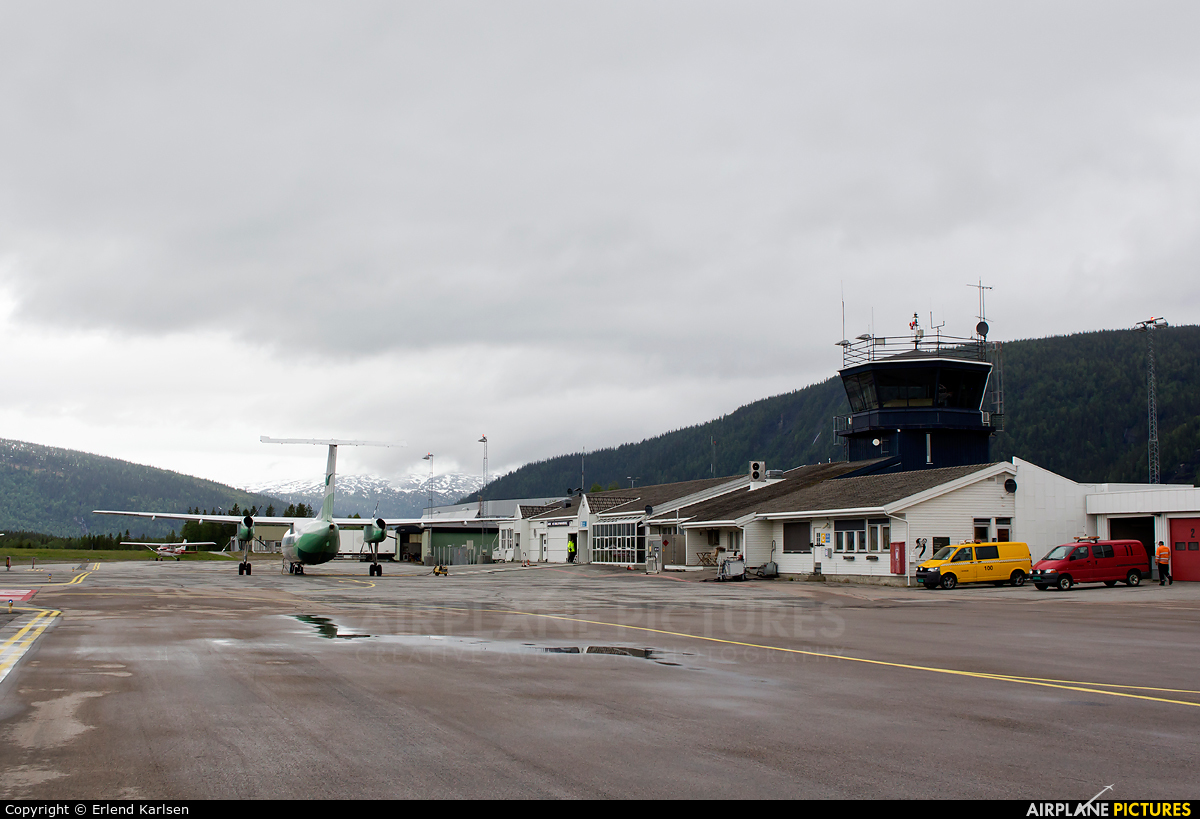 - Airport Overview ENRA aircraft at Mo i Rana lufthavn, Røssvoll
