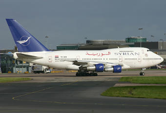 YK-AHB - Syrian Air Boeing 747SP