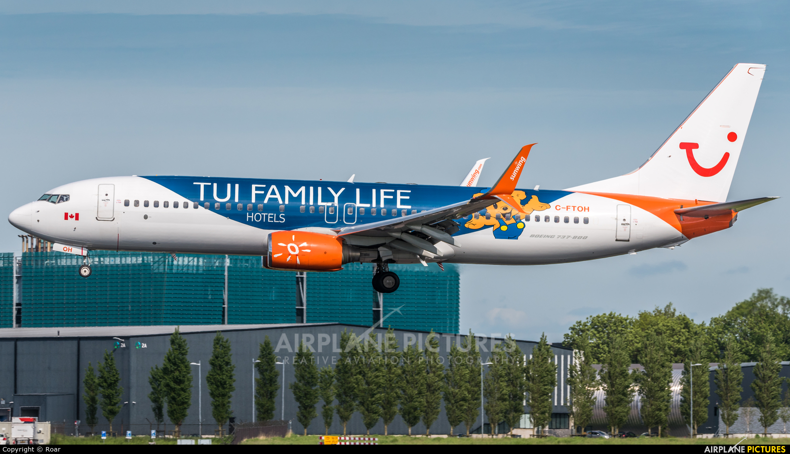 TUI Airlines Netherlands C-FTOH aircraft at Amsterdam - Schiphol
