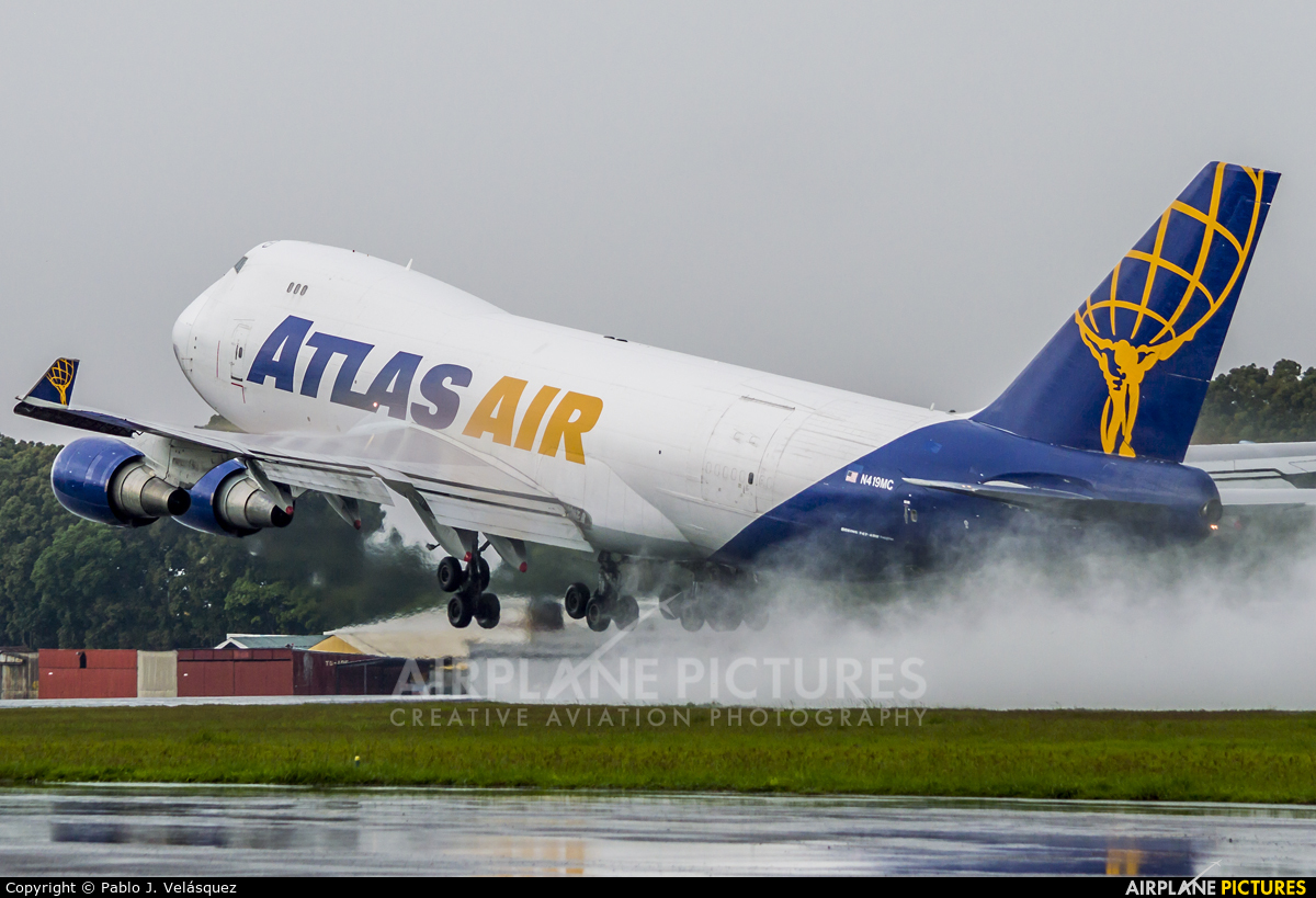 Atlas Air N419MC aircraft at Guatemala - La Aurora
