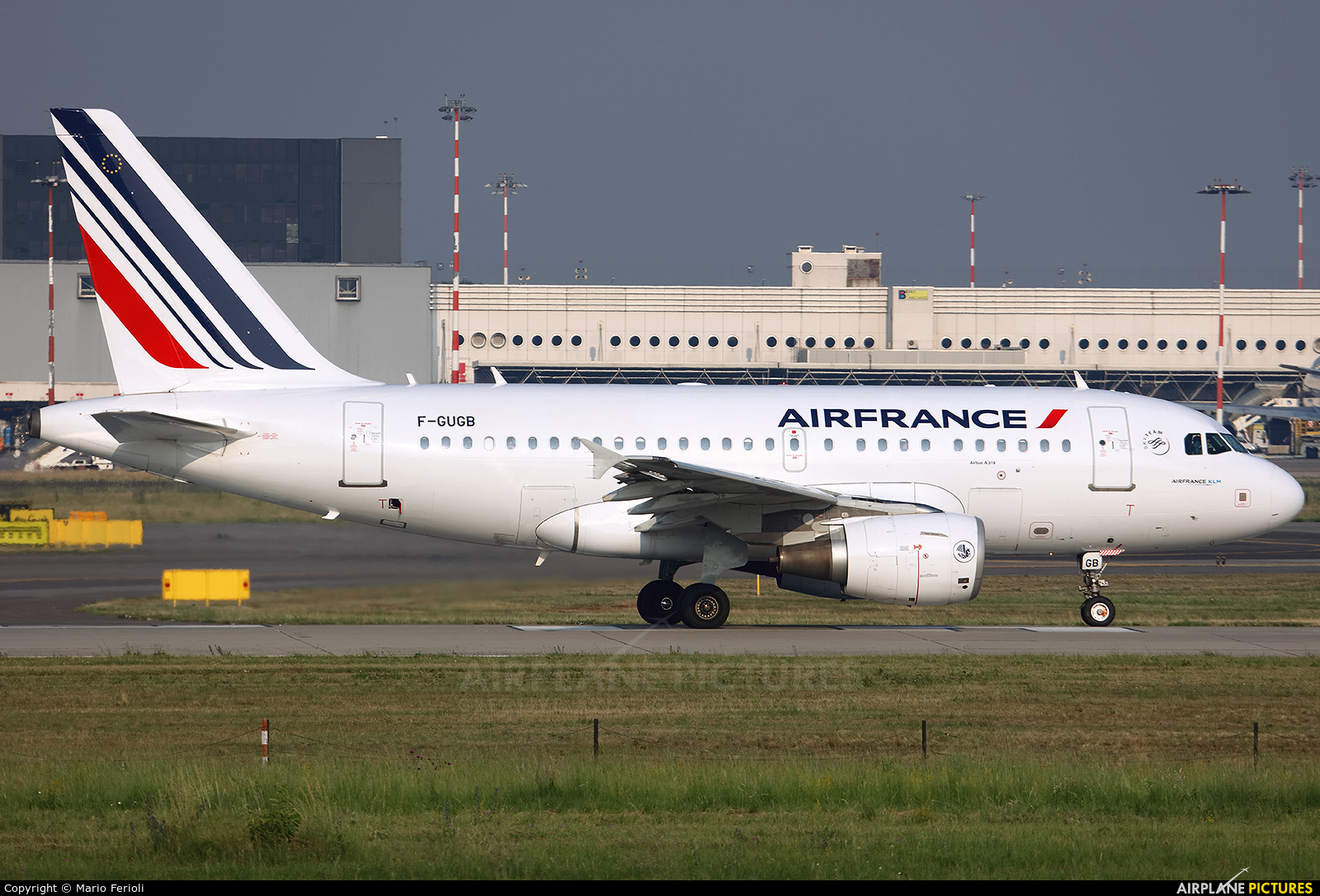 Air France F-GUGB aircraft at Milan - Malpensa
