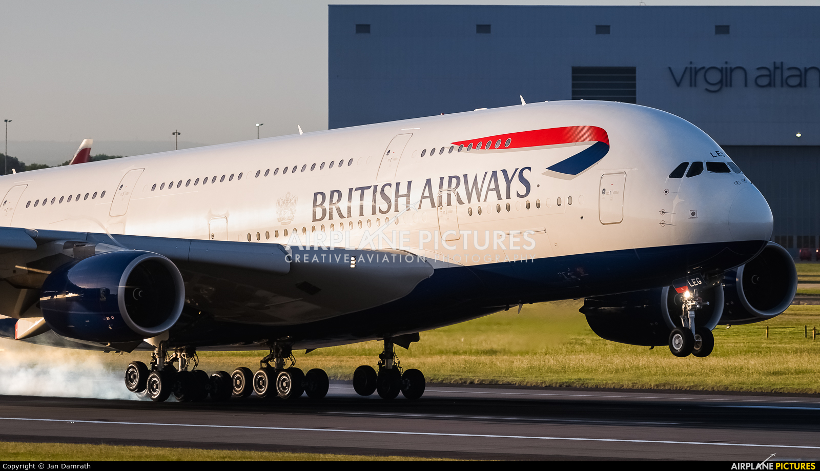 British Airways G-XLEG aircraft at London - Heathrow