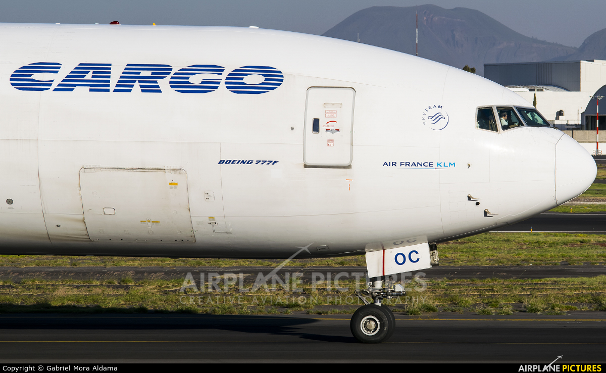 Air France Cargo F-GUOC aircraft at Mexico City - Licenciado Benito Juarez Intl