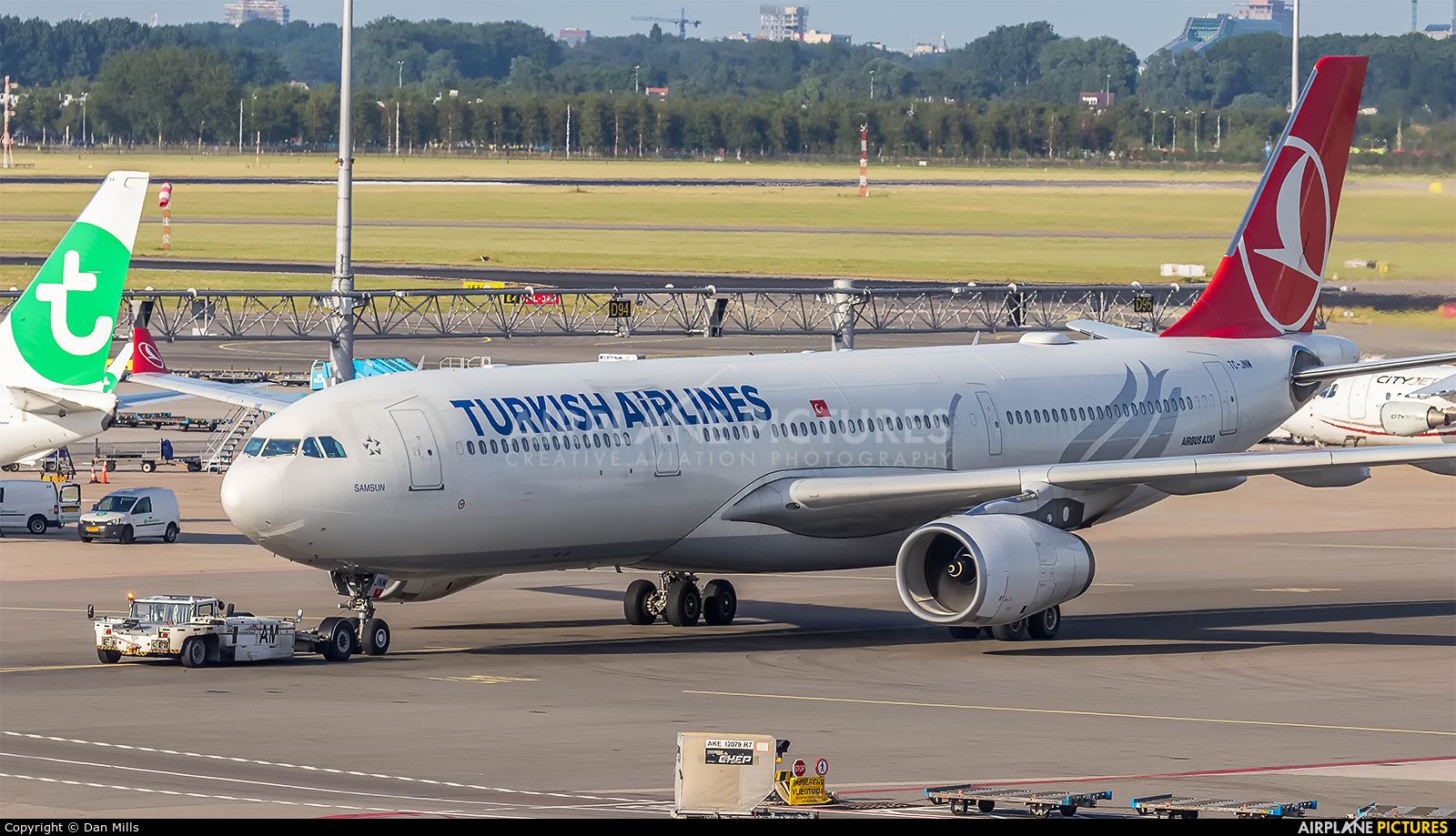 Turkish Airlines TC-JNM aircraft at Amsterdam - Schiphol