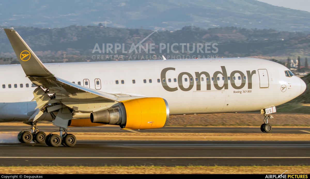 Condor D-ABUS aircraft at San Jose - Juan Santamaría Intl