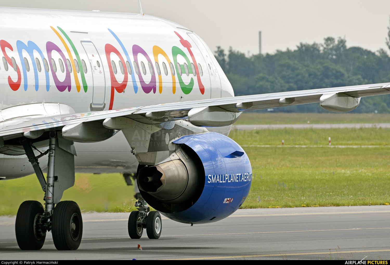 Small Planet Airlines SP-HAX aircraft at Poznań - Ławica