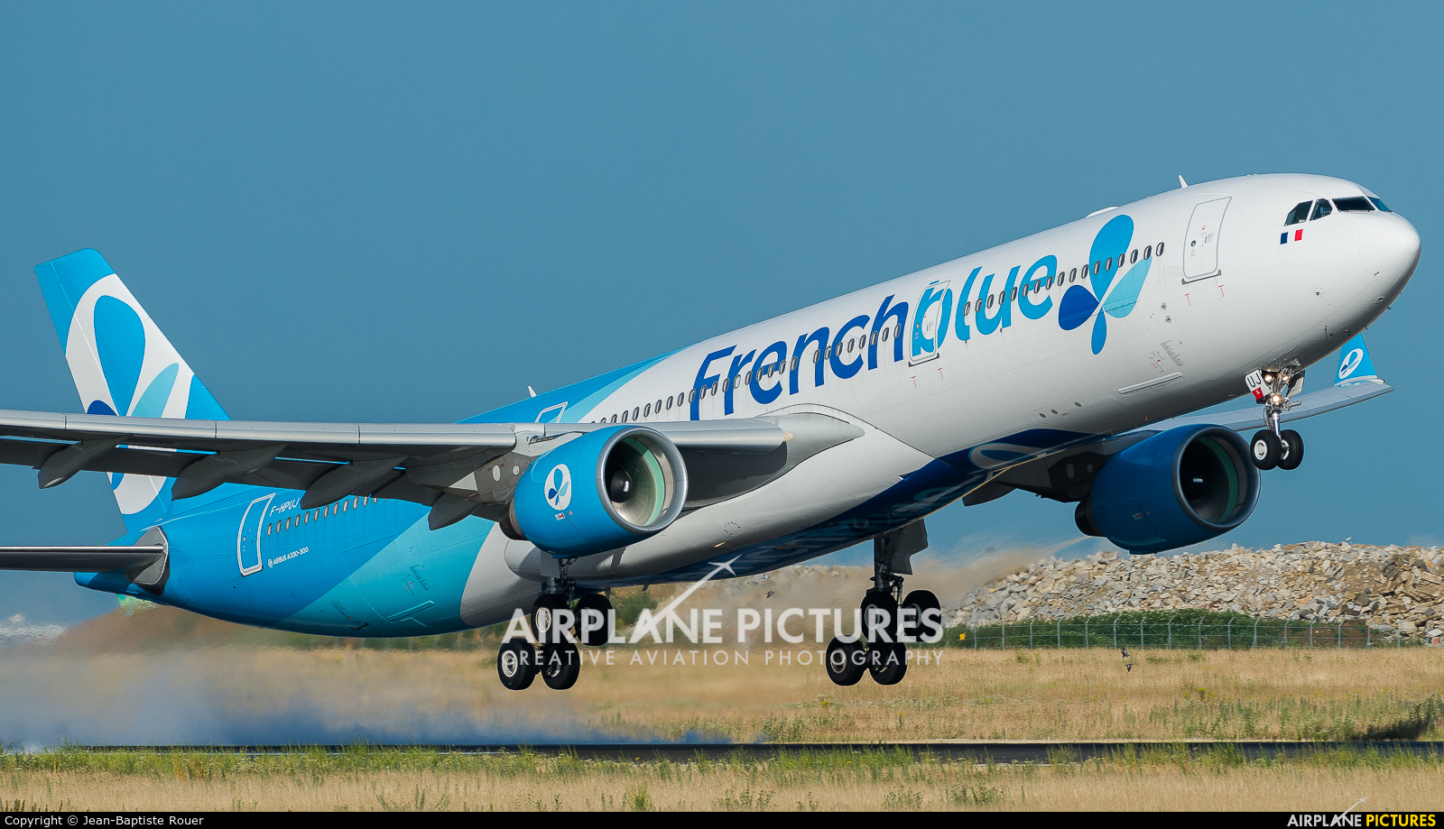 French Blue F-HPUJ aircraft at Paris - Orly