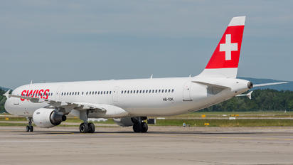 HB-IOK - Swiss Airbus A321