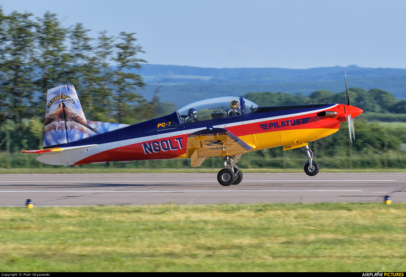 Private N60LT aircraft at Pardubice