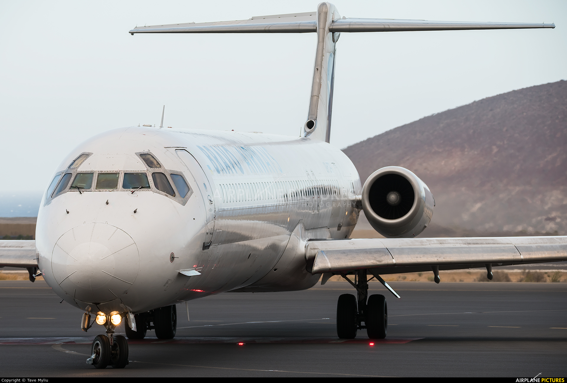 Bravo Airways UR-CPR aircraft at Tenerife Sur - Reina Sofia