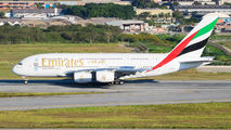 A6-EEV - Emirates Airlines Airbus A380 aircraft