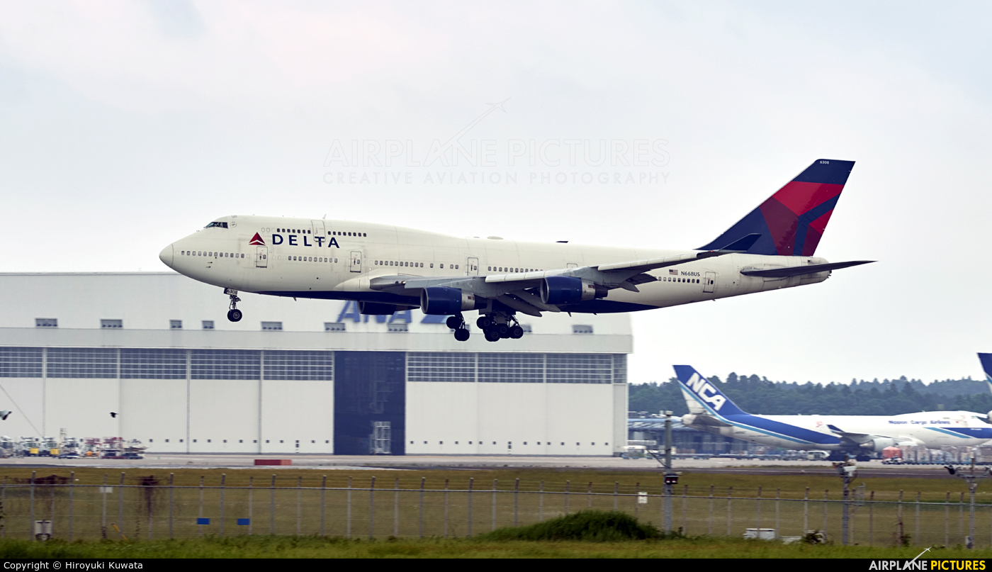 Delta Air Lines N668US aircraft at Tokyo - Narita Intl
