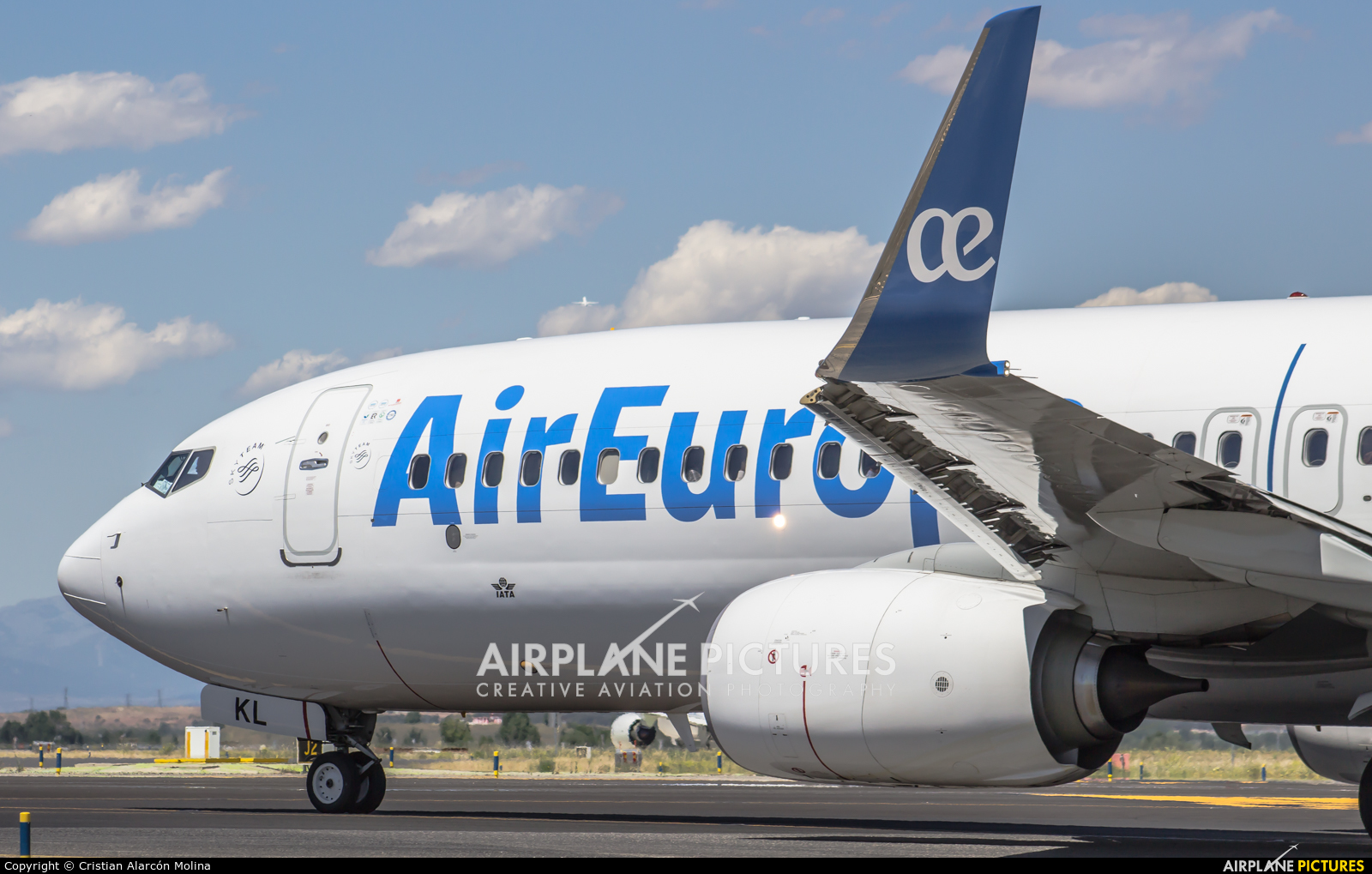 Air Europa EC-MKL aircraft at Madrid - Barajas