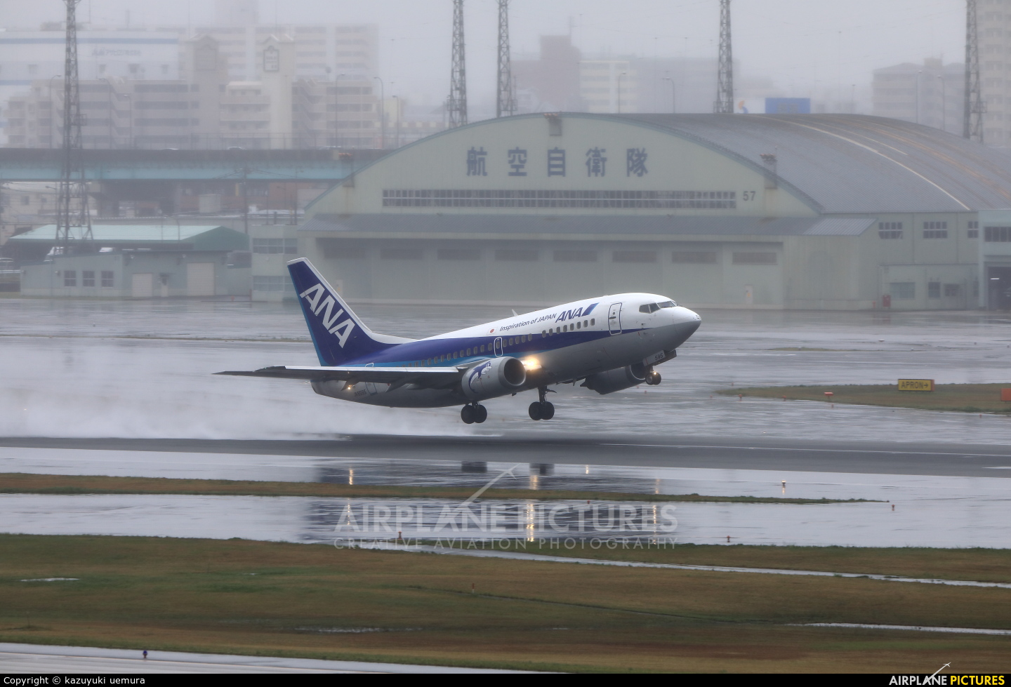 ANA - All Nippon Airways JA8595 aircraft at Fukuoka