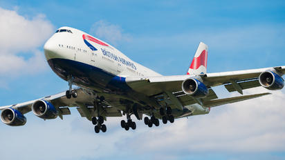 G-BNLY - British Airways Boeing 747-400