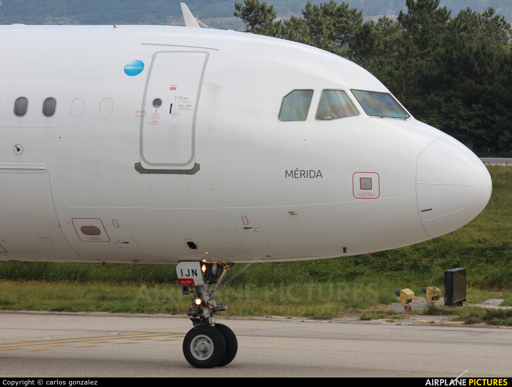 Iberia EC-IJN aircraft at Vigo