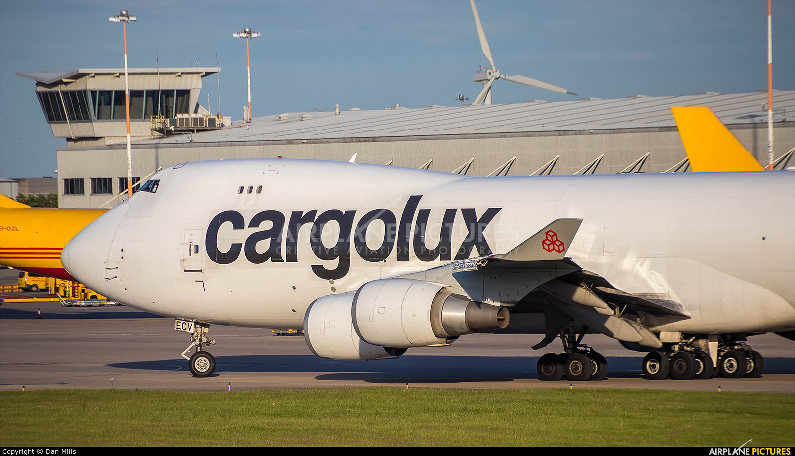 Cargolux LX-ECV aircraft at East Midlands