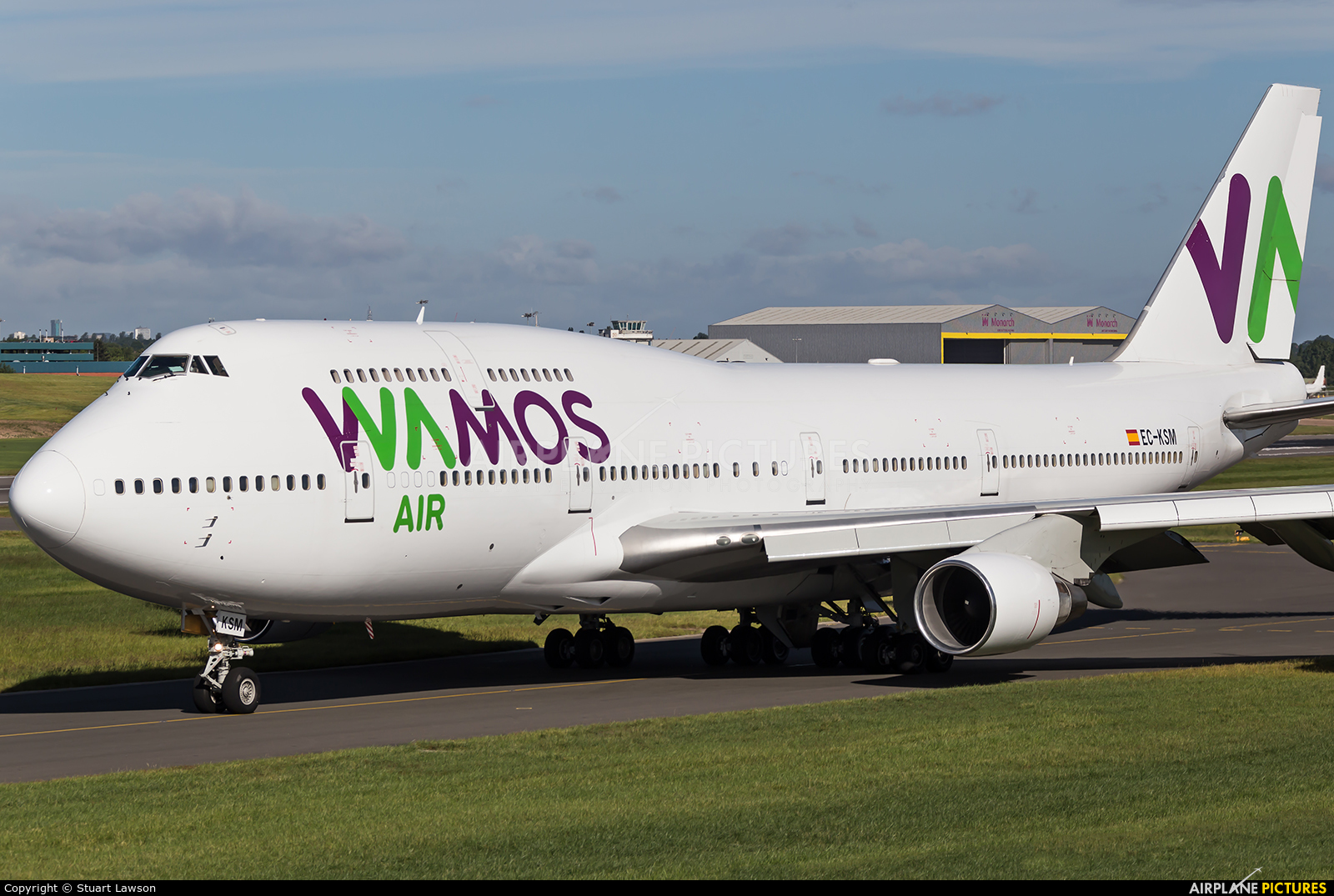 Wamos Air EC-KSM aircraft at Birmingham