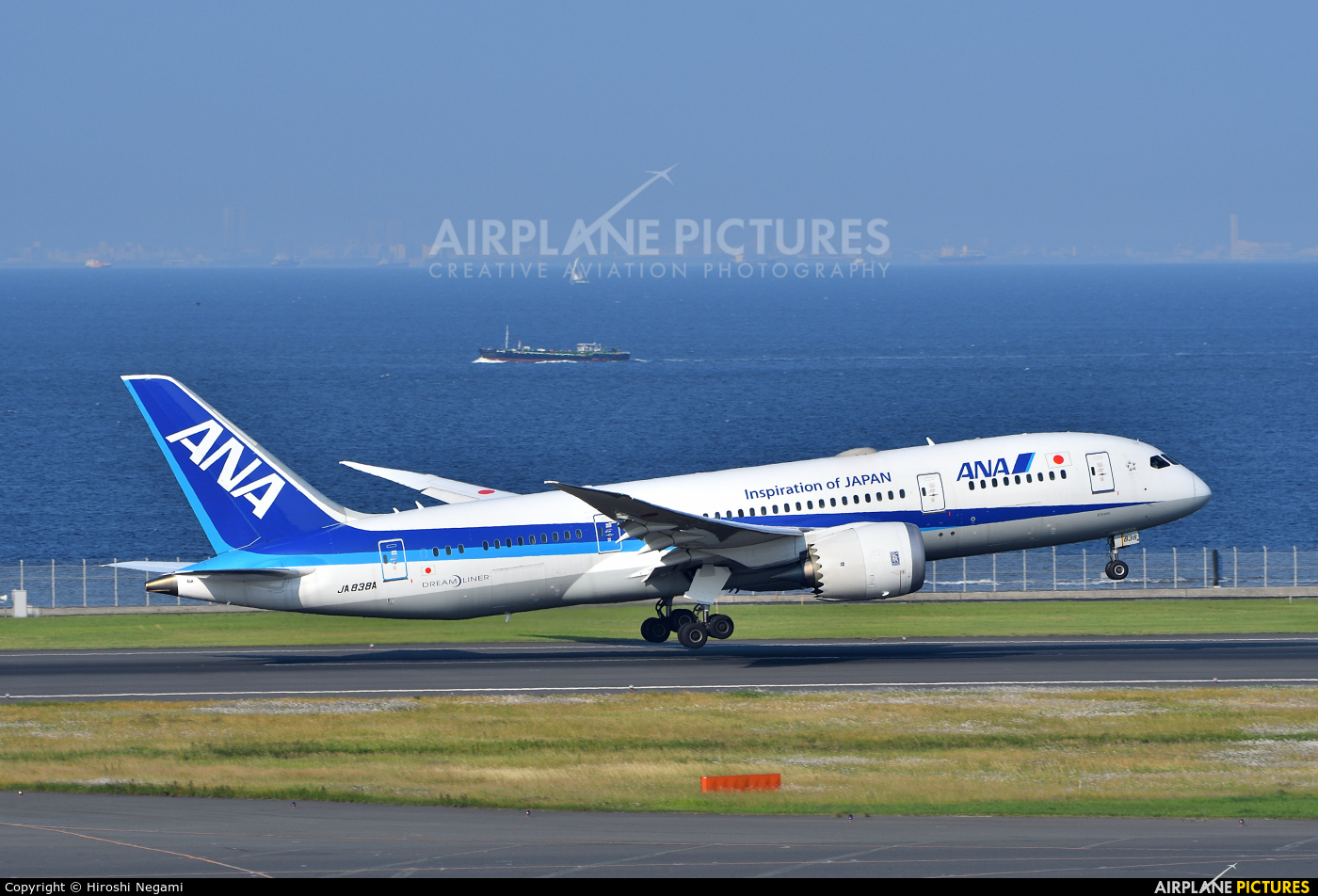 ANA - All Nippon Airways JA838A aircraft at Tokyo - Haneda Intl