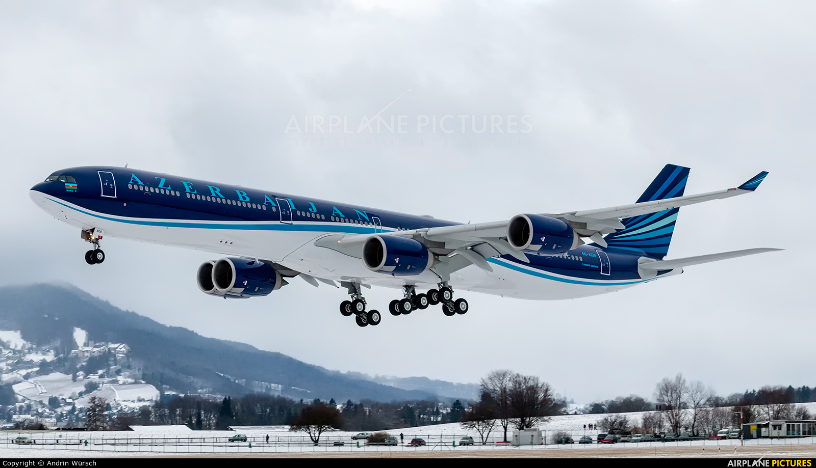 Azerbaijan - Government 4K-AI08 aircraft at Zurich