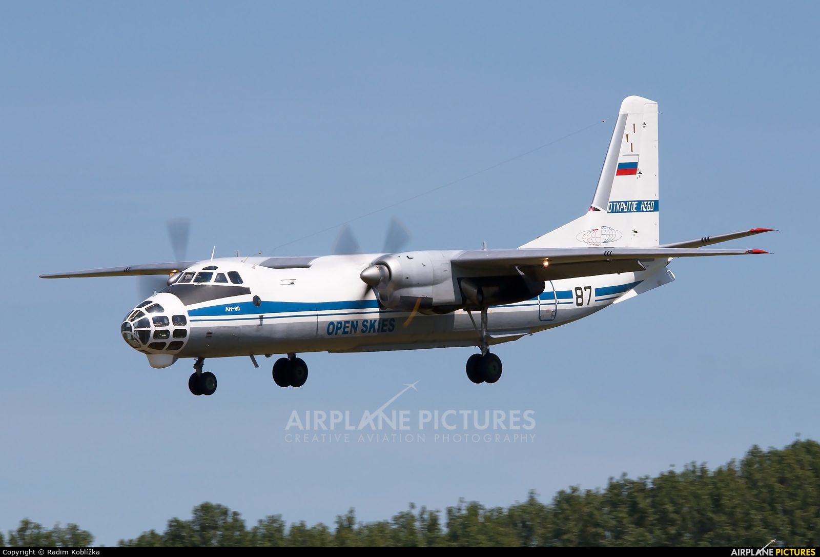 Russia - Air Force 87 aircraft at Pardubice