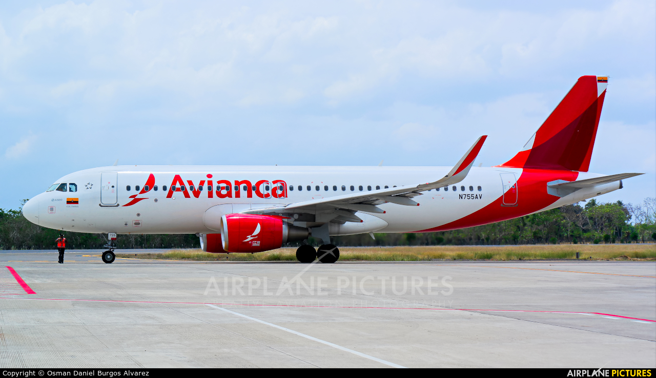 Avianca N755AV aircraft at Off Airport - Colombia