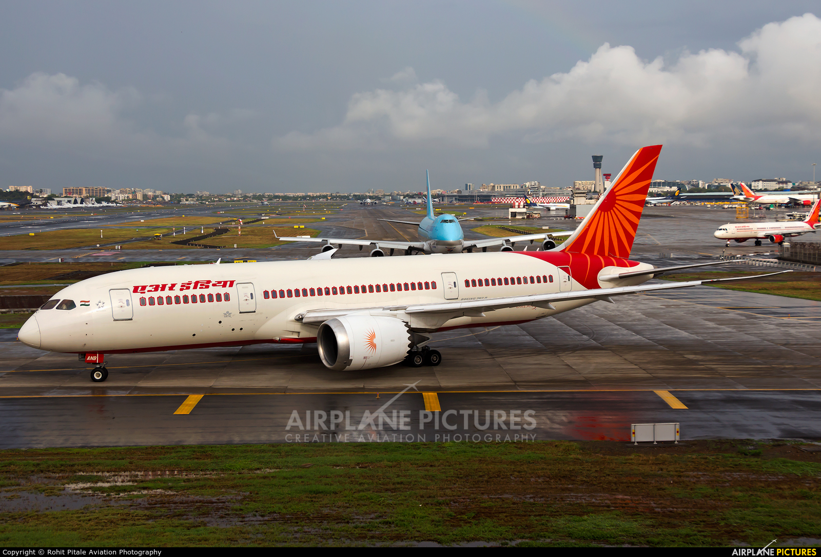 Air India VT-ANB aircraft at Mumbai - Chhatrapati Shivaji Intl