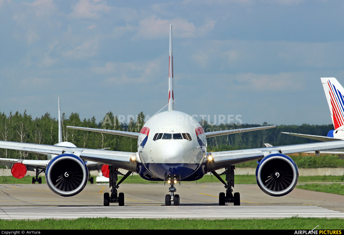 British Airways G-VIIM aircraft at Moscow - Domodedovo