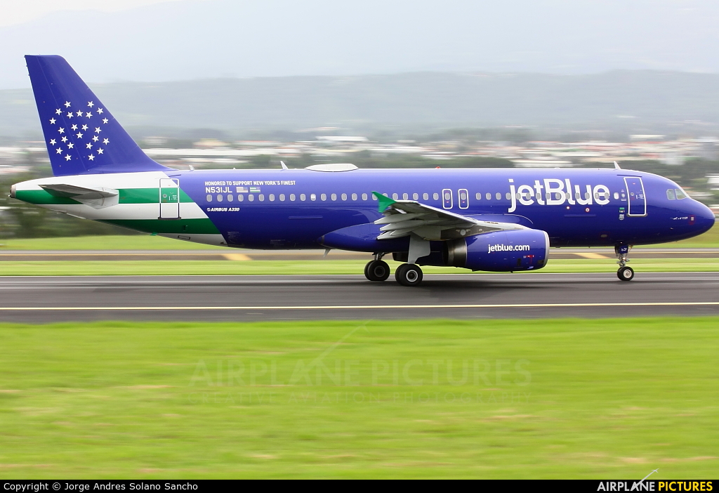 JetBlue Airways N531JL aircraft at San Jose - Juan Santamaría Intl