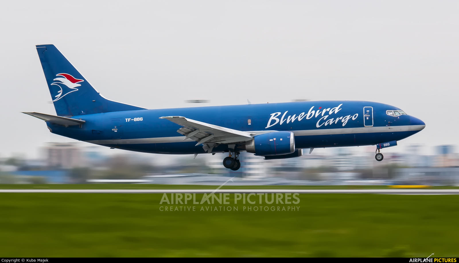 Bluebird Cargo TF-BBG aircraft at Warsaw - Frederic Chopin