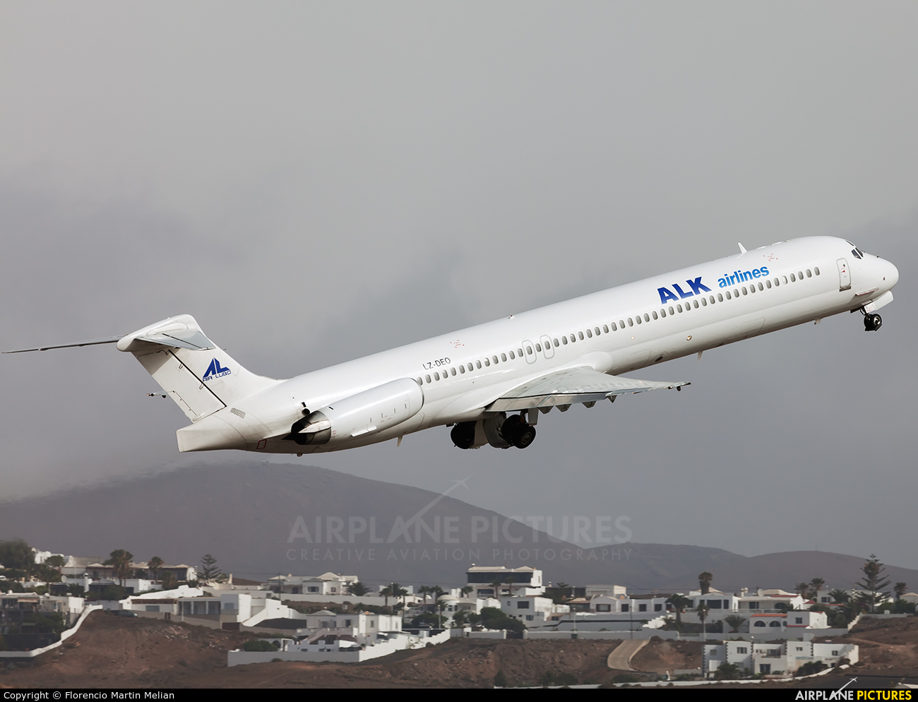 ALK Airlines LZ-DEO aircraft at Lanzarote - Arrecife