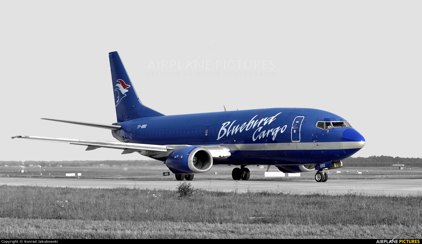 Bluebird Cargo TF-BBG aircraft at Katowice - Pyrzowice