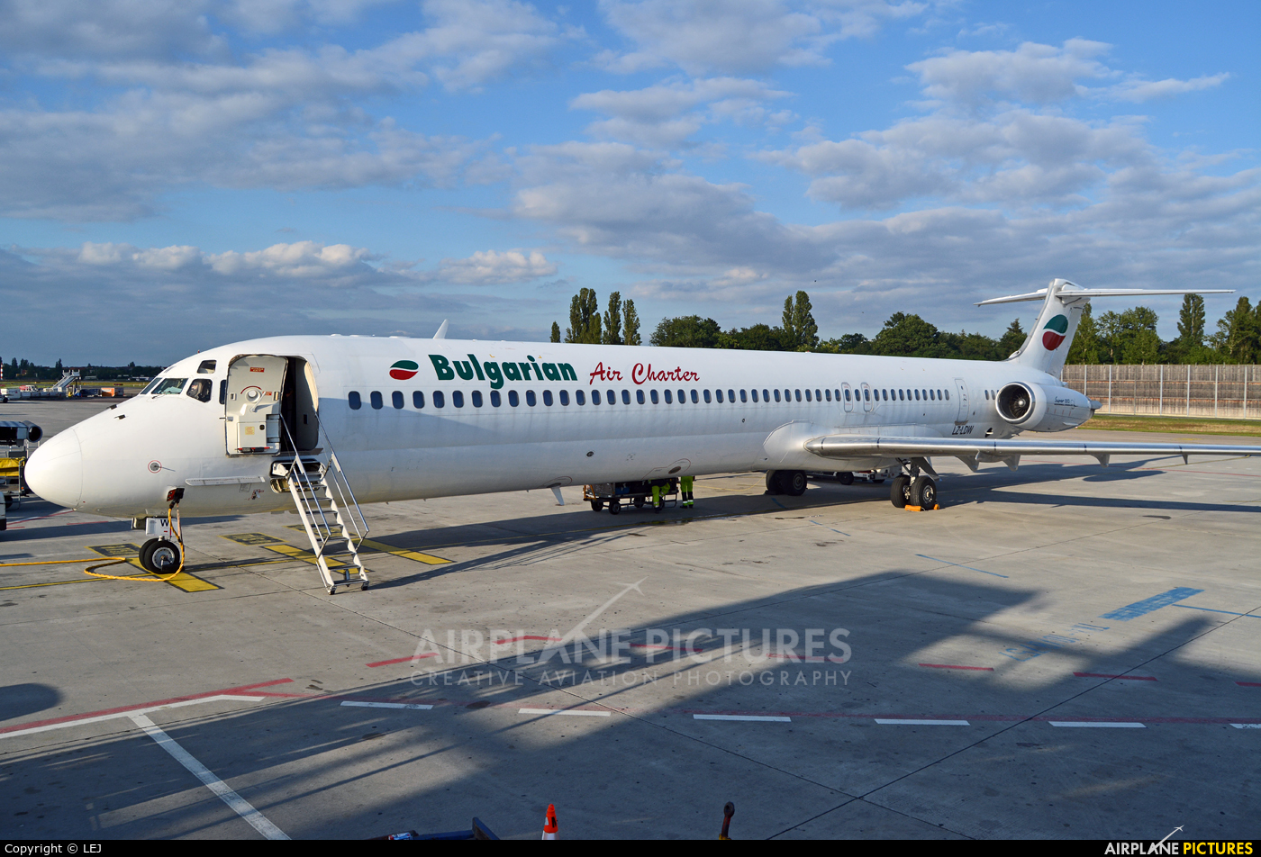 Bulgarian Air Charter LZ-LDW aircraft at Berlin - Tegel
