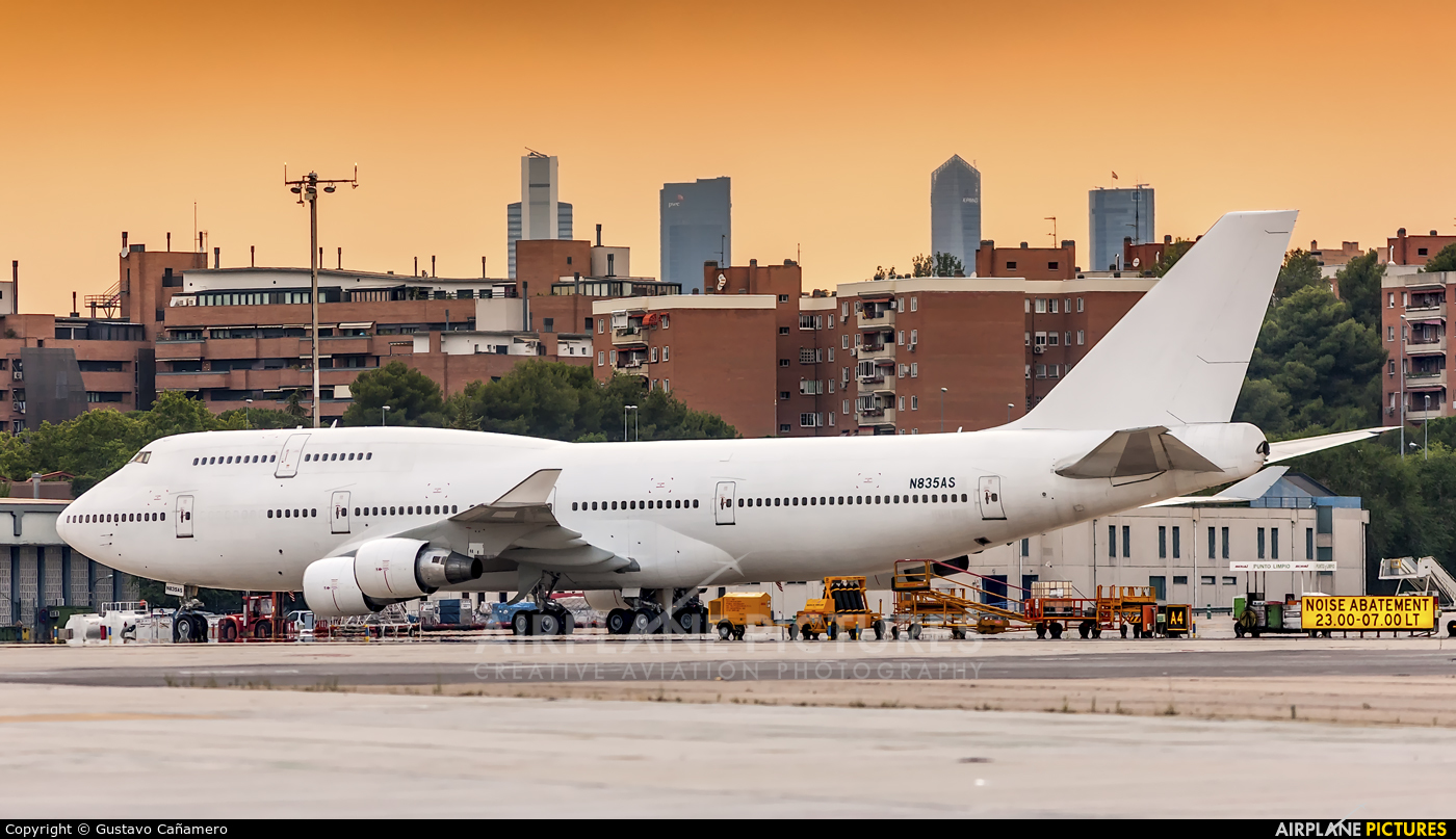 Wamos Air N835AS aircraft at Madrid - Barajas