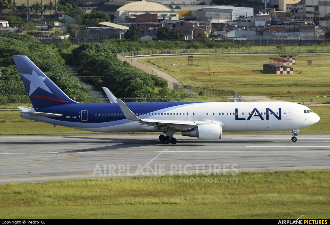 LAN Airlines CC-CWF aircraft at São Paulo - Guarulhos