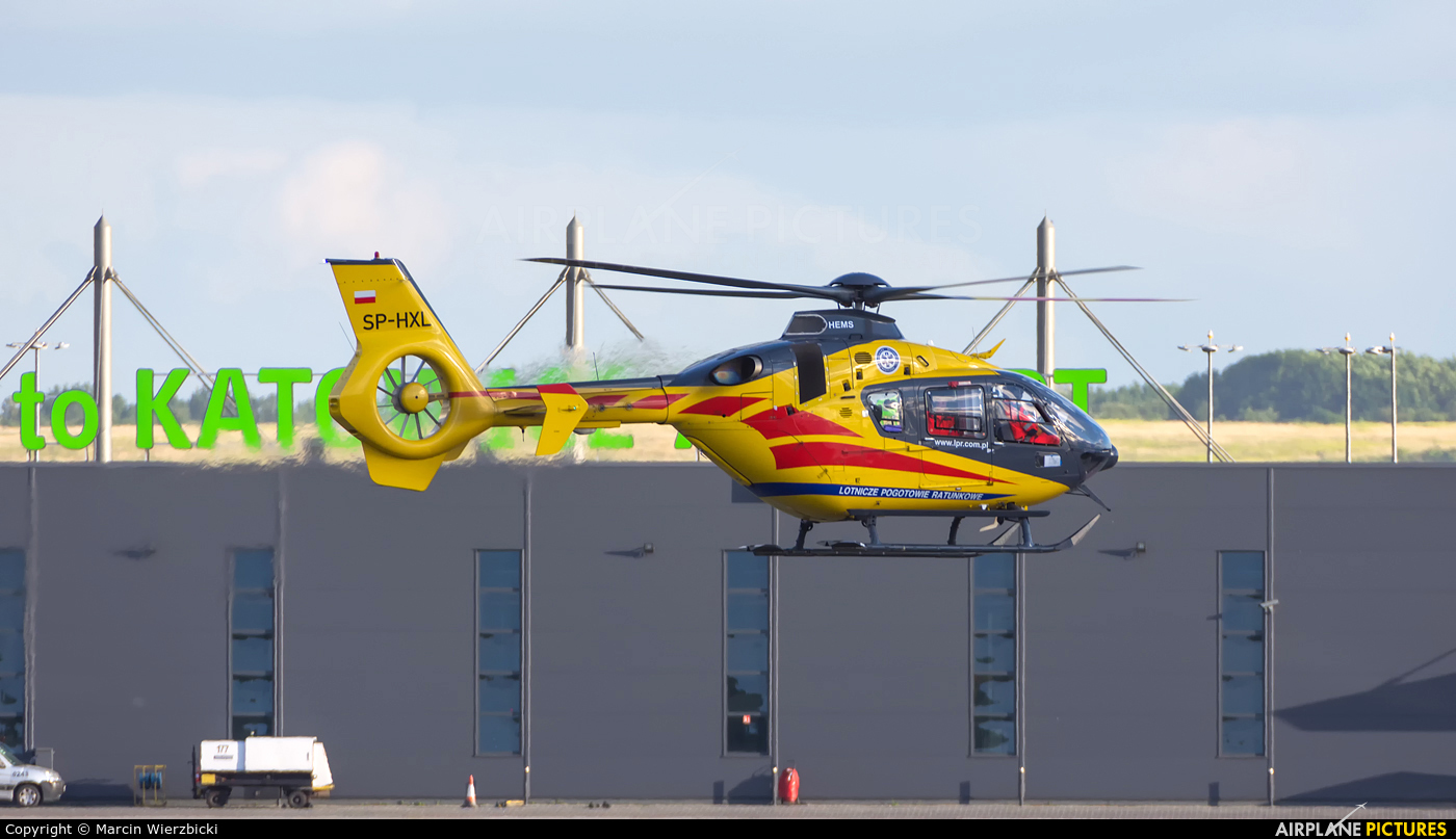 Polish Medical Air Rescue - Lotnicze Pogotowie Ratunkowe SP-HXL aircraft at Katowice - Pyrzowice