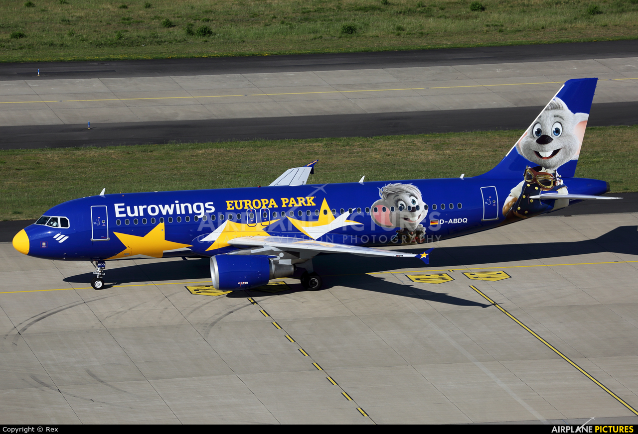 Eurowings D-ABDQ aircraft at Cologne Bonn - Konrad Adenauer