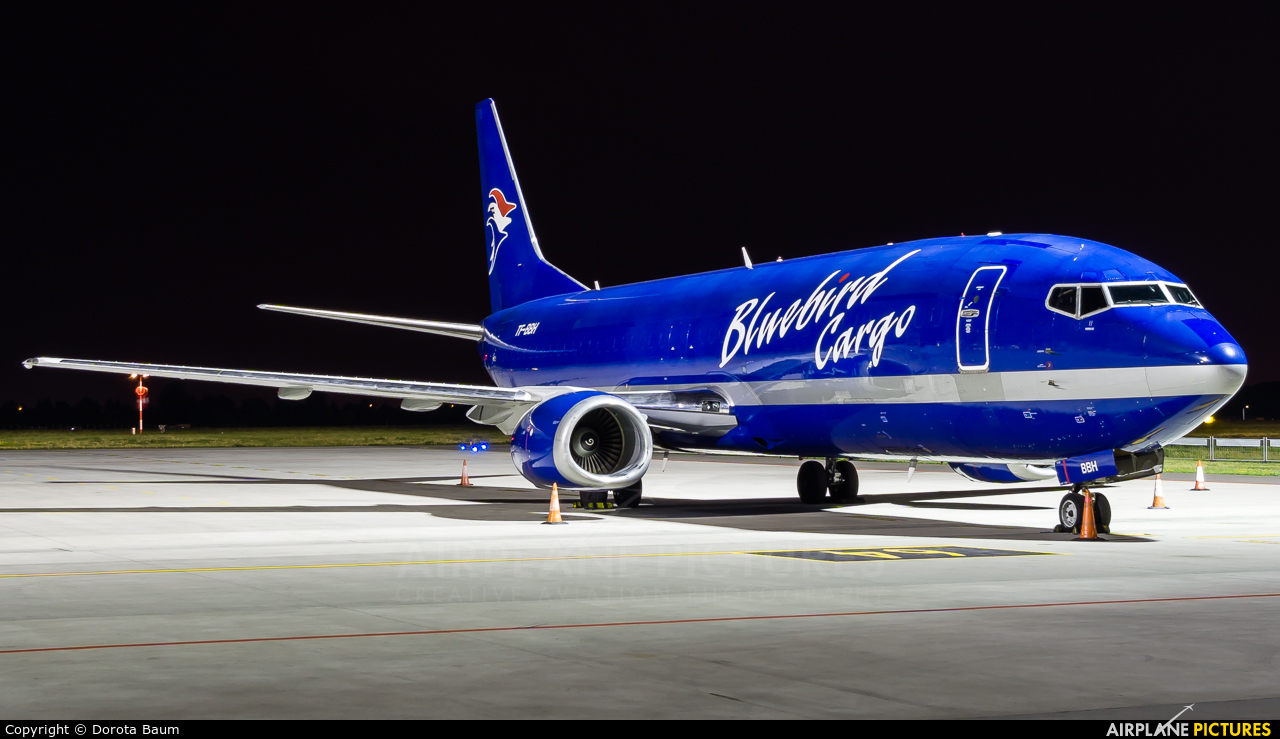 Bluebird Cargo TF-BBH aircraft at Warsaw - Frederic Chopin