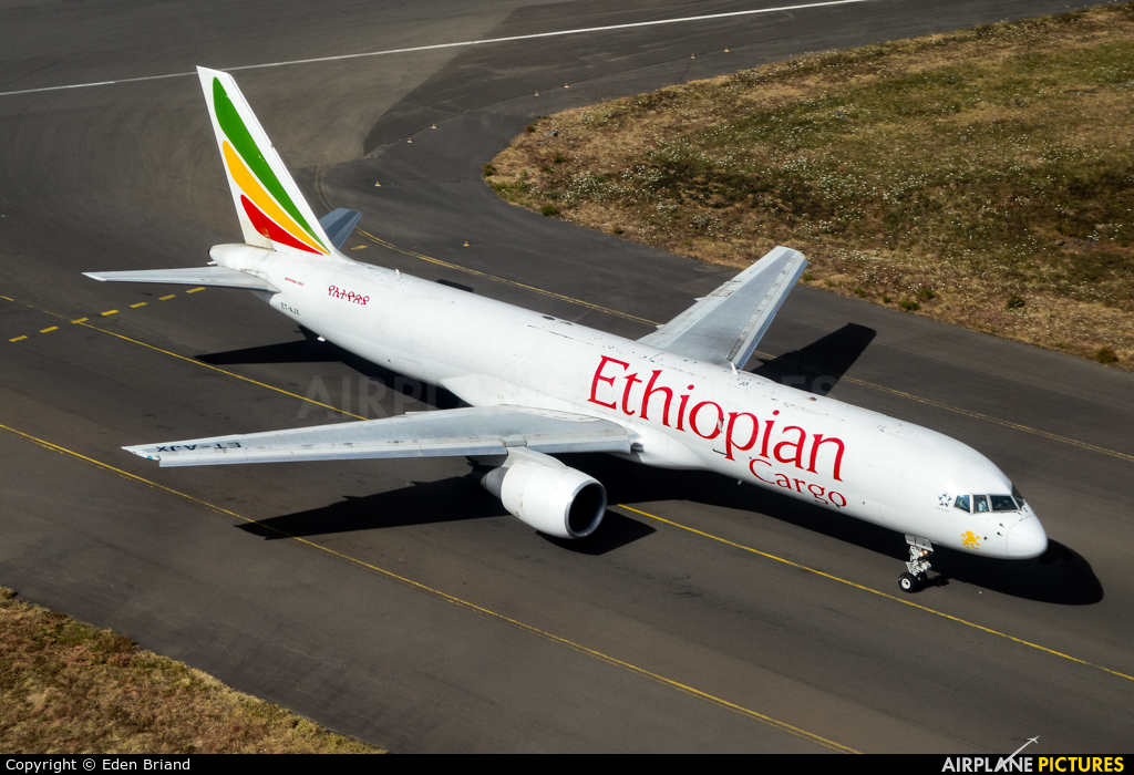 Ethiopian Cargo ET-AJX aircraft at Addis Ababa - Bole Int