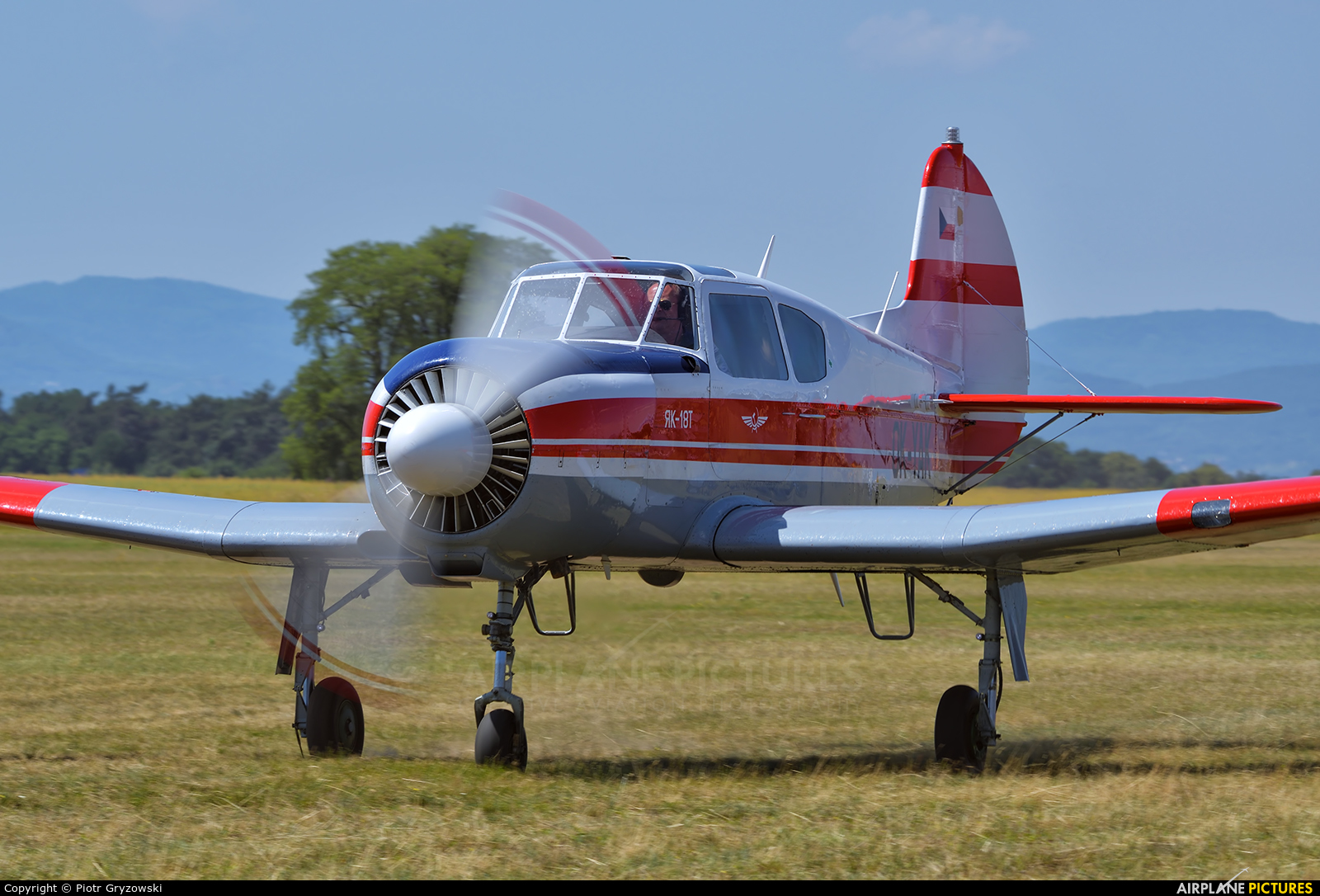 Private OK-YAK aircraft at Roudnice nad Labem
