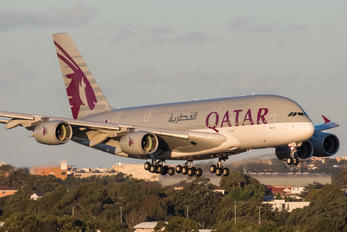 A7-APE - Qatar Airways Airbus A380