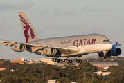 A7-APE - Qatar Airways Airbus A380 aircraft