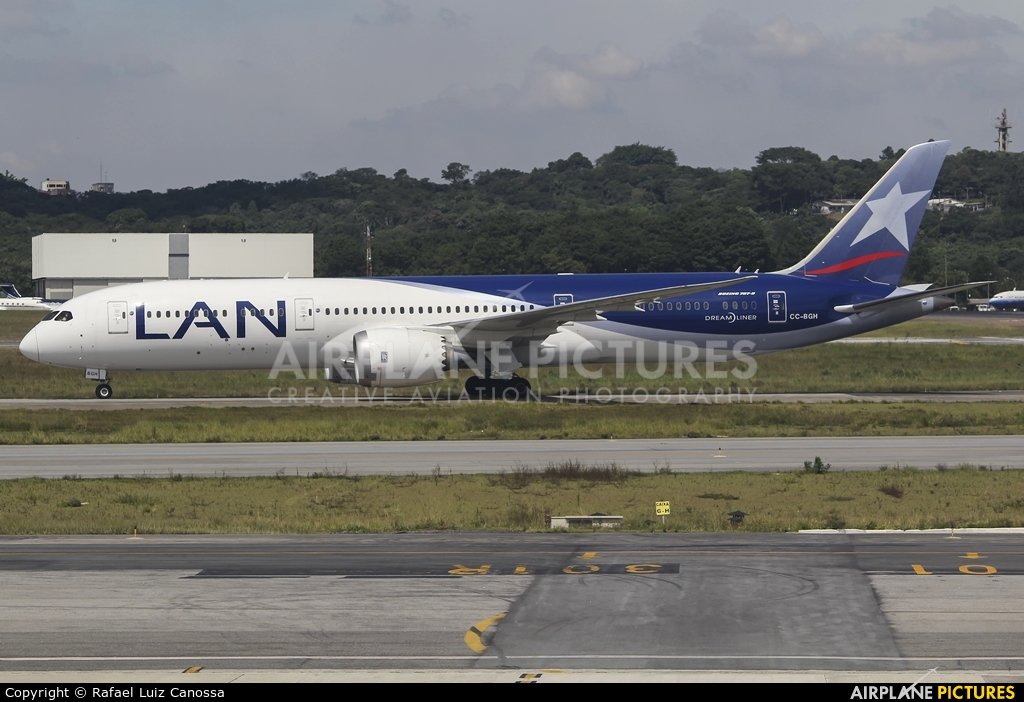LAN Airlines CC-BGH aircraft at São Paulo - Guarulhos