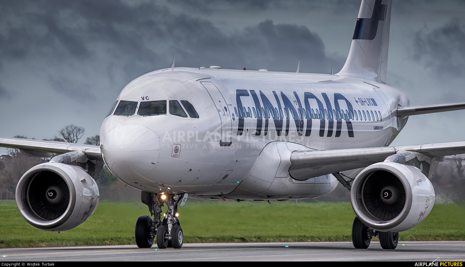 Finnair OH-LVC aircraft at Dublin