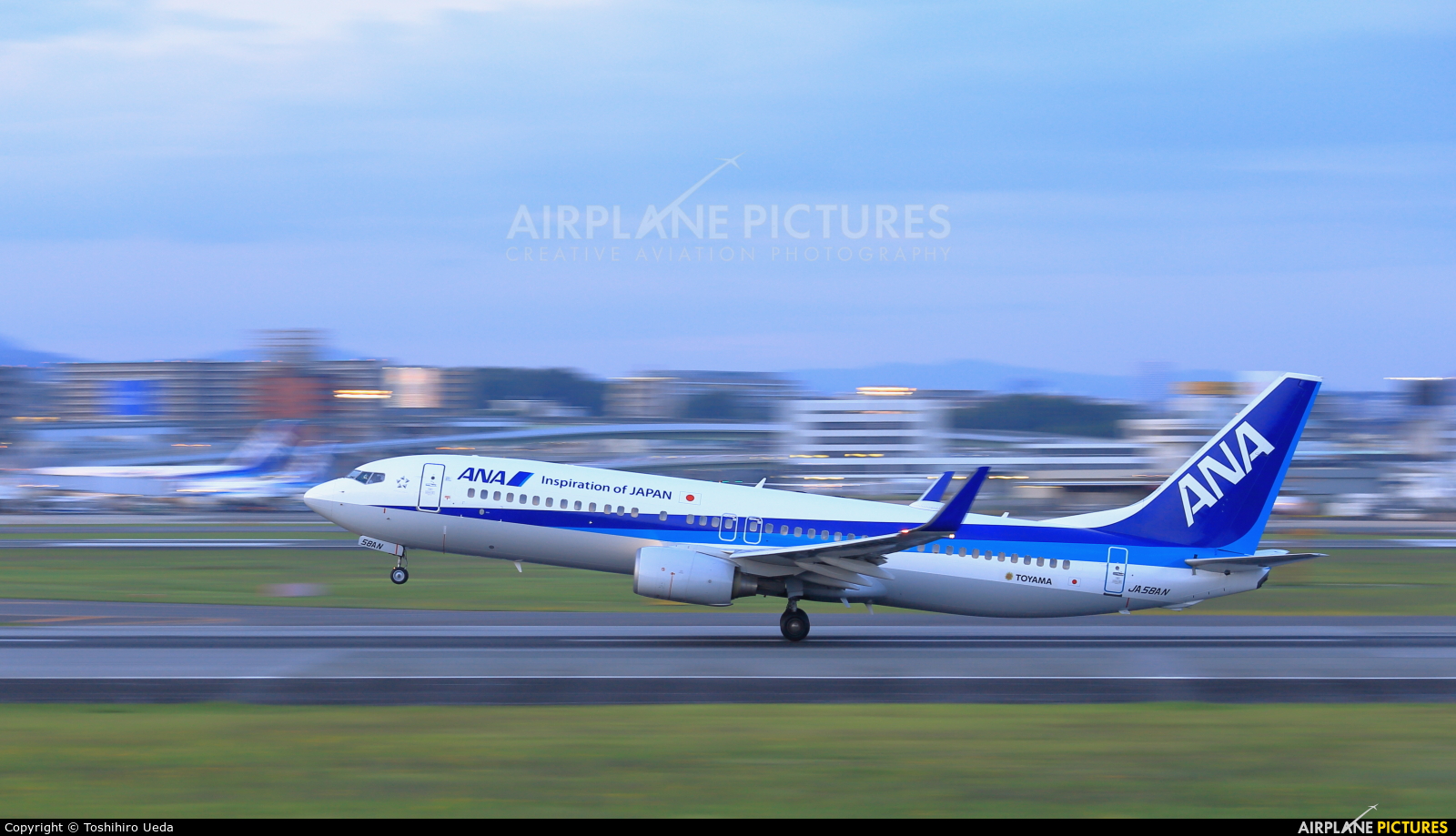 ANA - All Nippon Airways JA58AN aircraft at Osaka - Itami Intl