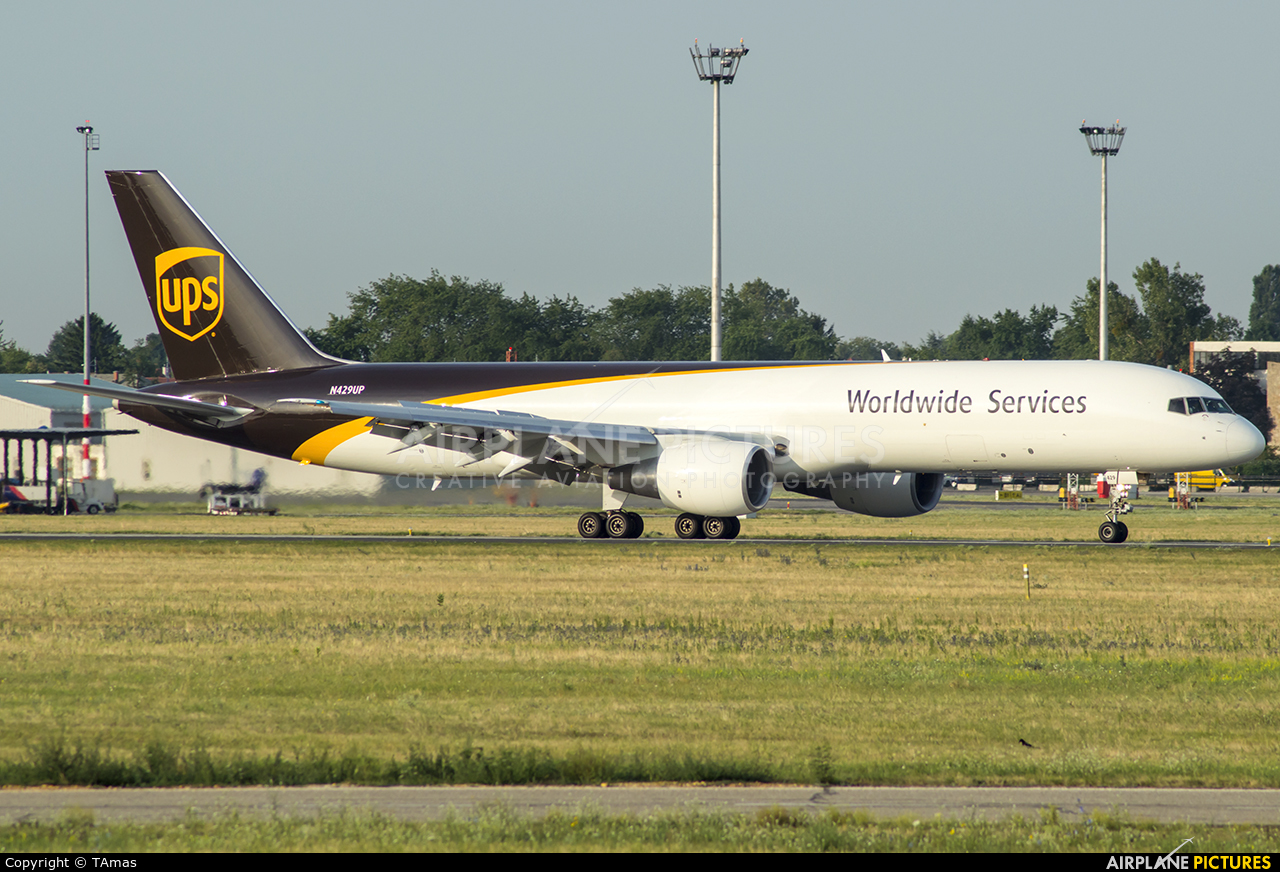 UPS - United Parcel Service N429UP aircraft at Budapest Ferenc Liszt International Airport