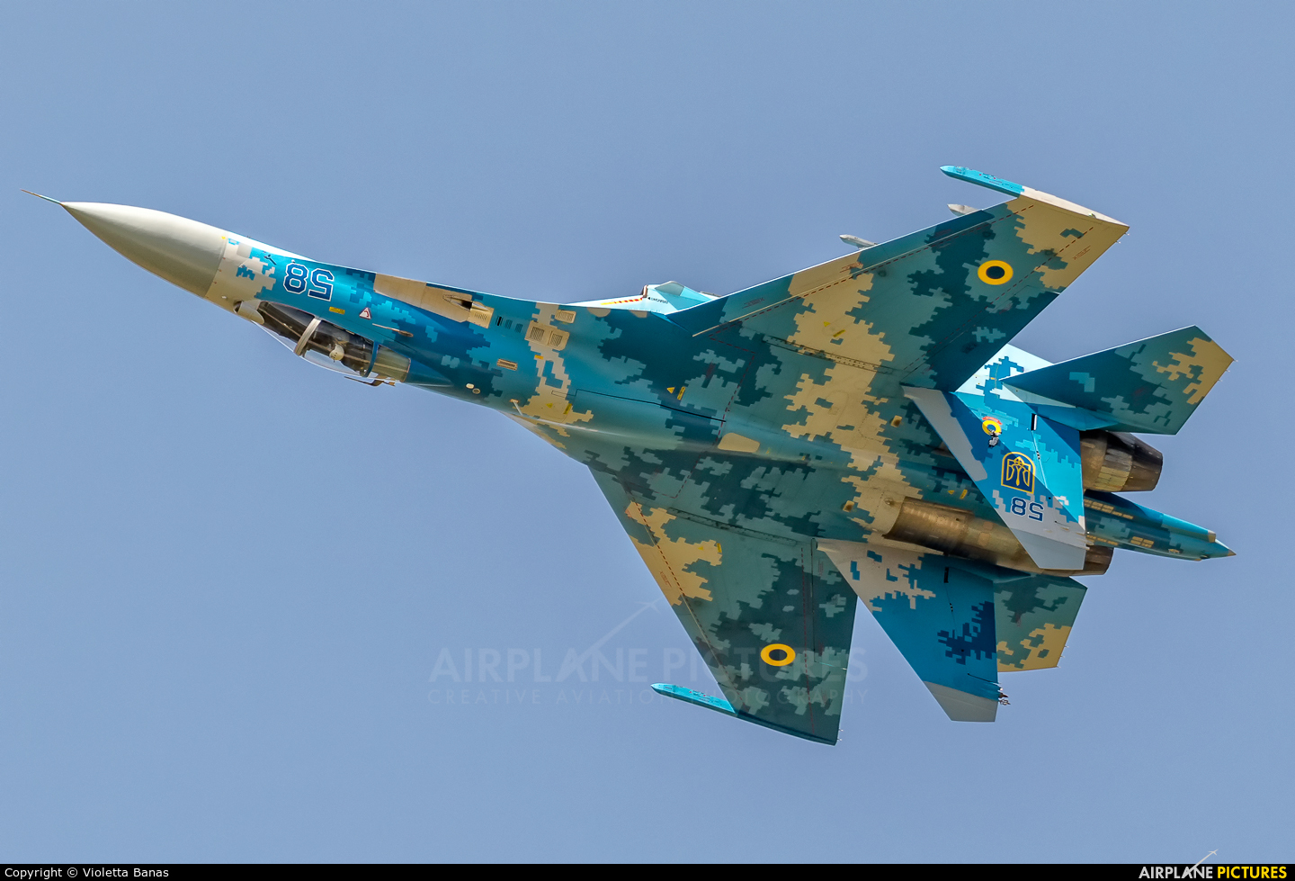 Ukraine - Air Force 58 aircraft at Sliač