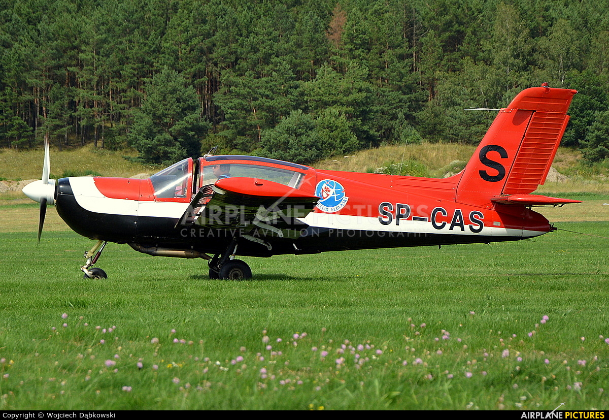 Aeroklub Elbląski SP-CAS aircraft at Toruń