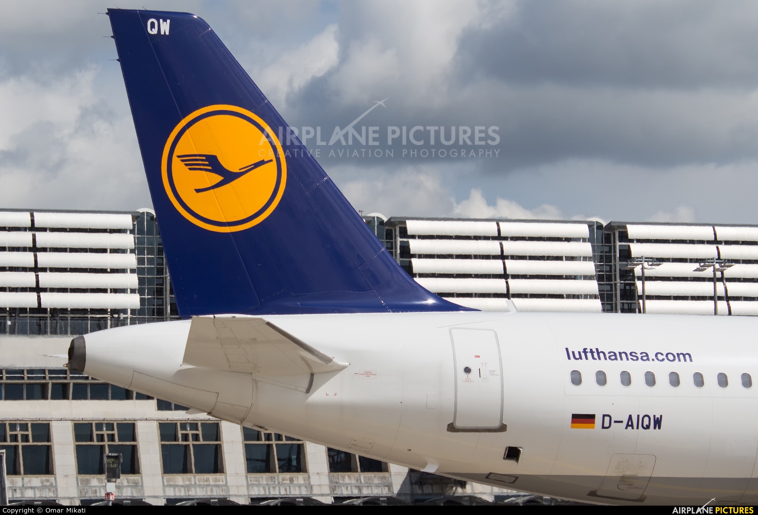 Lufthansa D-AIQW aircraft at Stuttgart