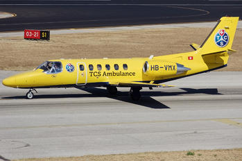 HB-VMX - TCS Air Ambulance Cessna 550 Citation Bravo